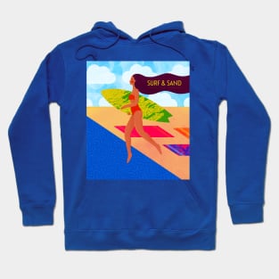 Surf and Sand summer vibes, version #2 Hoodie
